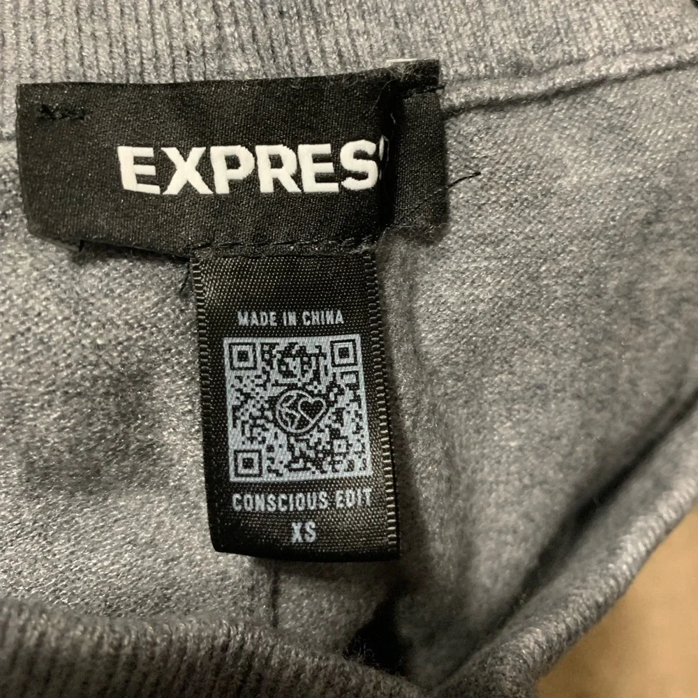 Express Super High Waisted Supersoft Sweater Wide Leg Pant - Picture 9 of 10